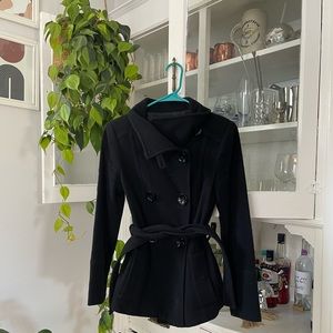 Black Wool Coat